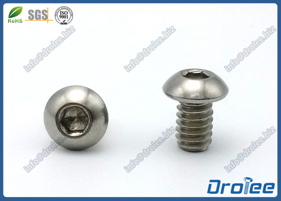 China ISO 7380 M5 x 16mm Stainless Steel A4 Button Head Allen Bolt supplier