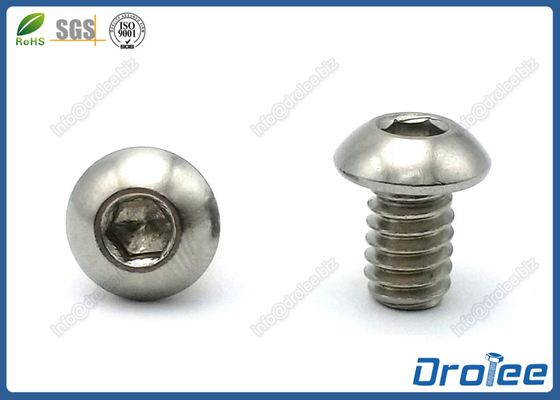 China ISO 7380 Stainless Steel 316 Button Head Socket Cap Screw supplier