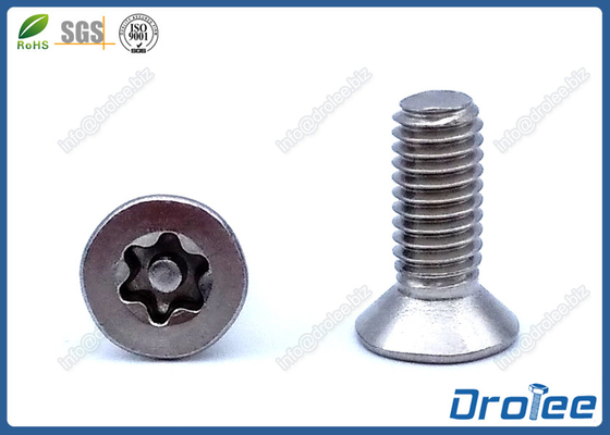 China Stainless Steel 304 Torx Tamper Proof Screws Countersunk Head supplier