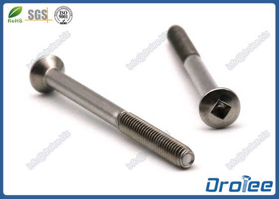 China Stainless Steel 304/410 Square Drive Oval Head Taptite Thread Forming Screws supplier