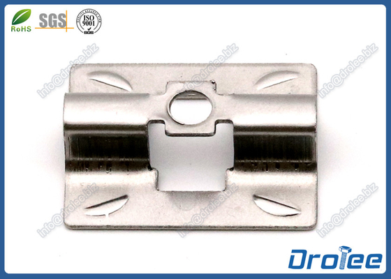 China 304/316 Stainless Steel Buckle WPC Decking Clips for 20mm Thick Boards supplier