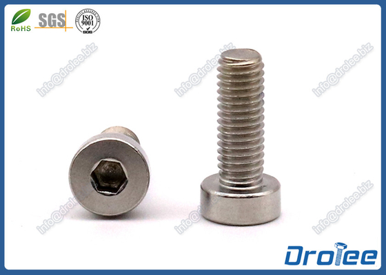 China ANSI Standard 18-8 Stainless Steel Low Profile Socket Head Cap Screws supplier