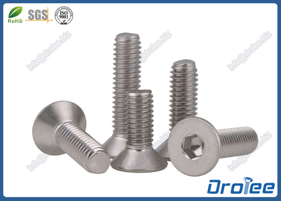 China A4/316 Stainless Steel #4-40 x 1&quot; Flat Head Socket Cap Machine Screw Allen Bolt supplier
