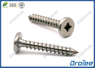 Stainless Steel Pancake Head Philips Square Drive Panel Clip Screws