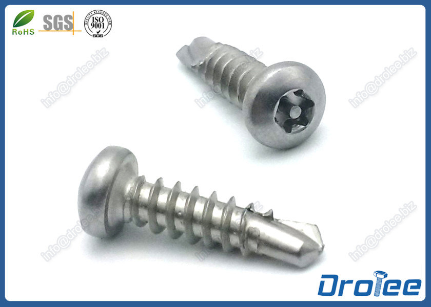 Stainless Steel 304/410 Self Drilling Torx Tamper Proof Screw