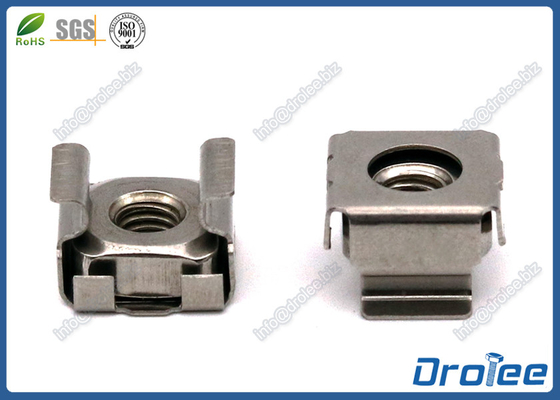 China 18/8 Stainless Steel Snap-in Rack Mounting Cage Nuts factory