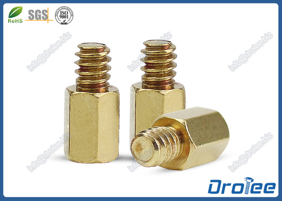 CNC Precision Parts Brass Male-Female Screw Hex Standoff
