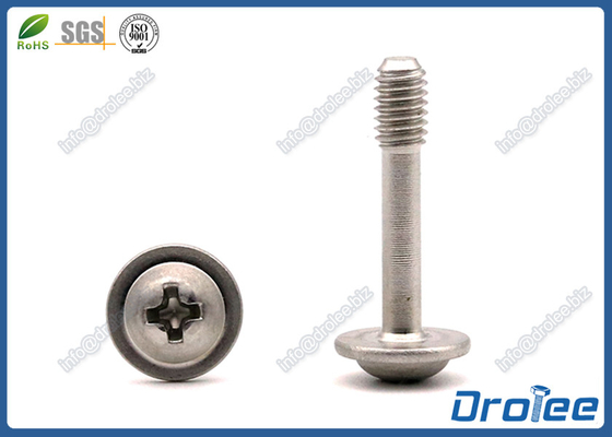 China DIN 967 Stainless Steel Philips Round Washer Head Captive Panel Screws factory