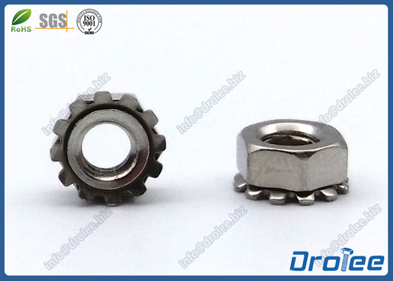 China 18-8 Stainless Steel Metric M5-0.8 K-Lock Nut (Keps) supplier