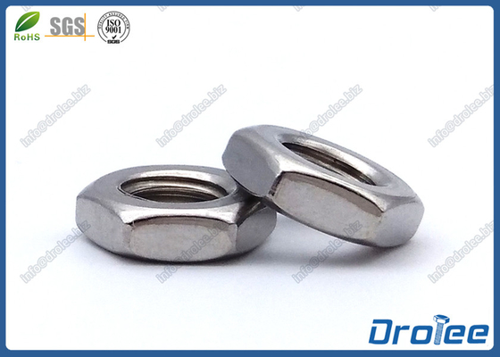 China 18-8/304 Stainless Steel Thin Hex Jam Nut supplier