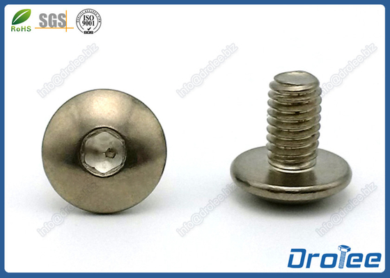 China Stainless 304 / 316 / 18-8 /A2 Hex Socket Allen Truss Head Machine Screw supplier