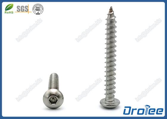 China Stainless Steel 304 /18-8/A2 Button Head Pin-in Hex Tamper Proof Screw supplier