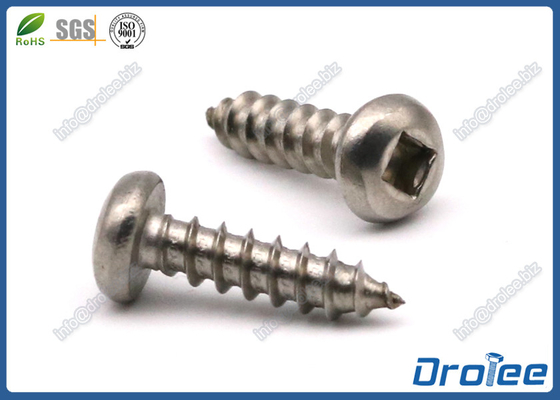 China Marine Grade 316 Stainless Steel Robertson Square Pan Head Self-tapping Screws supplier