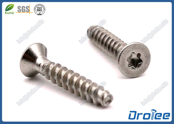 China #4-20 x  Stainless 316  Flat Head Torx Plastite 48 Triolubar Thread Screw supplier