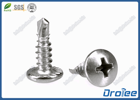 China 304/316/410 Stainless Steel Philips Serrated Pan Head Self-drilling Screws supplier