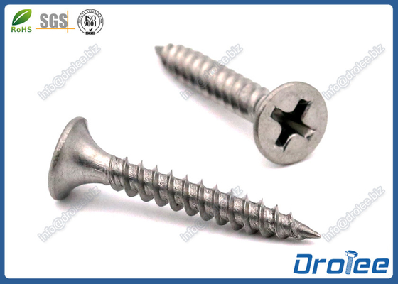 China 304 Stainless Steel Philips Bugle Head Drywall Screw Fine Thread supplier