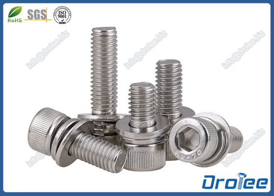 China A2 Stainless Steel DIN 912 Socket Cap SEMS Screw with Double Washers supplier