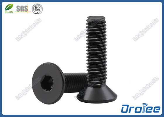 China A2/A4/304/316 Stainless Steel Black Oxide Flat Head Socket Cap Screw supplier